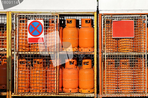 Image of LPG Gas cylinders