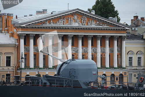 Image of Cannon warship