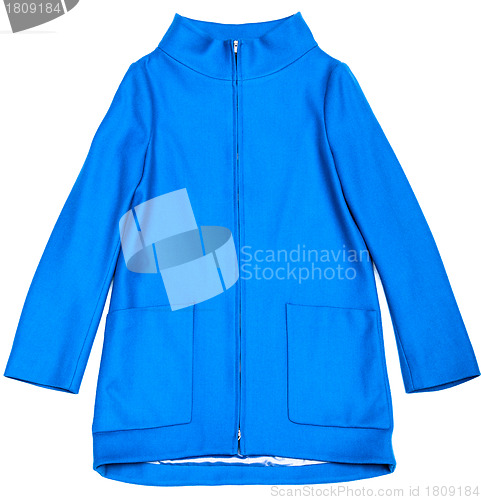 Image of Blue jacket.