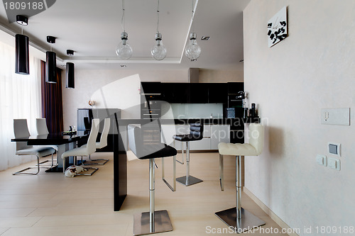 Image of Modern kitchen interior