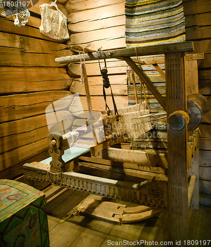 Image of Ancient loom.