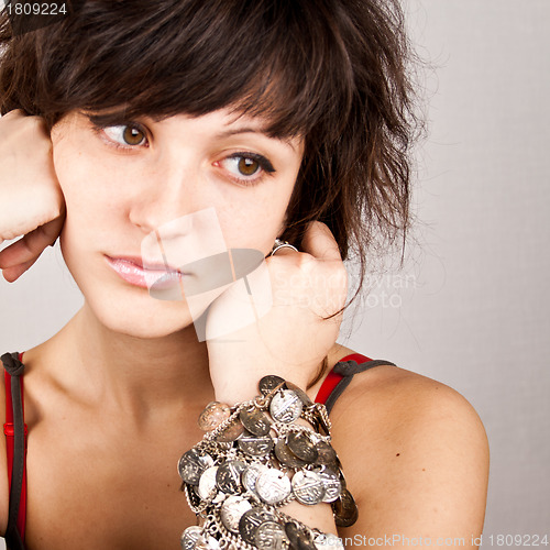 Image of lady with bracelets