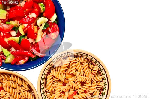 Image of Salad and Pasta