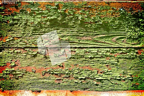 Image of Old Painted Boards