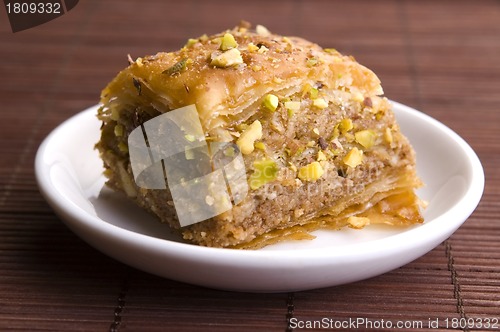 Image of Baklava - traditional middle east sweet desert