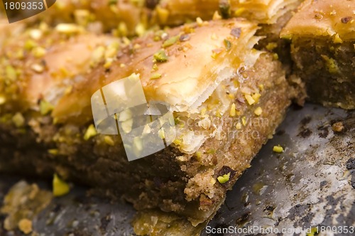 Image of Baklava - traditional middle east sweet desert