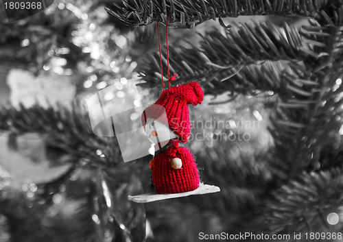 Image of Red Christmas Decoration