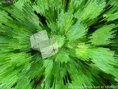 Image of Green abstract background