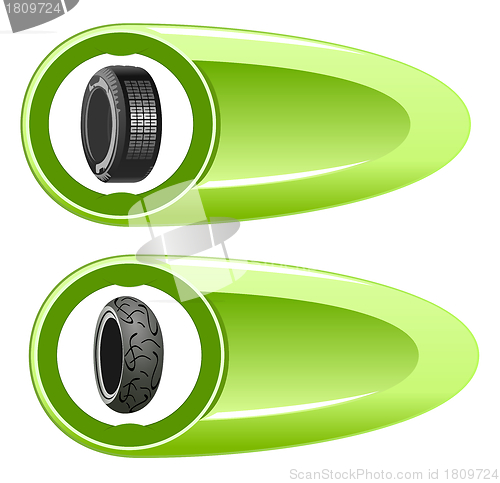 Image of Tyre stickers
