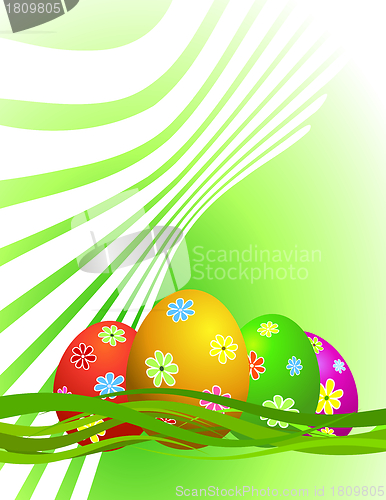Image of Easter eggs