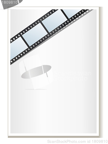 Image of Blank photo, video template