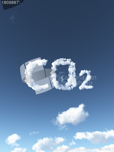 Image of cloudy co2