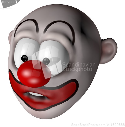 Image of happy clown
