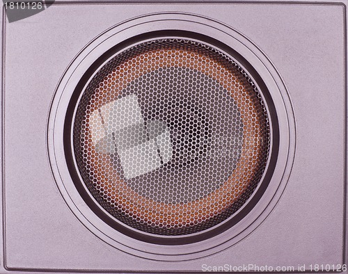 Image of sound speaker