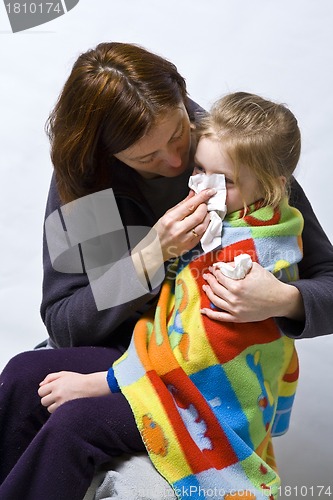 Image of Sick little girle