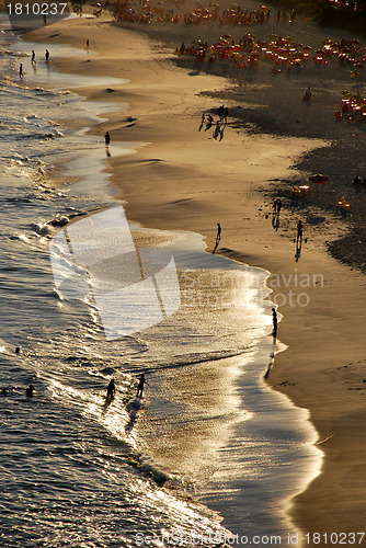 Image of Sunset on Piratininga beach 