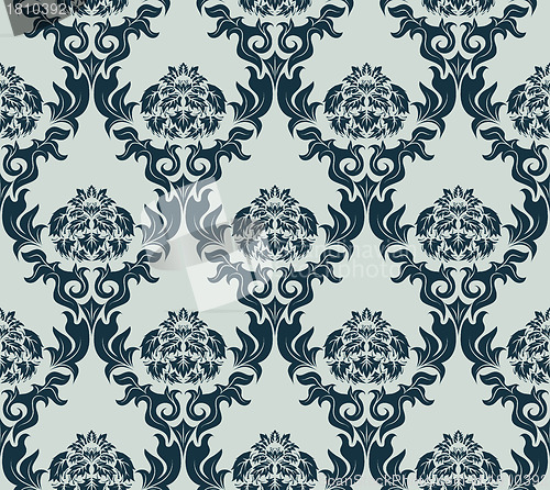 Image of seamless damask pattern