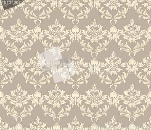 Image of seamless damask pattern