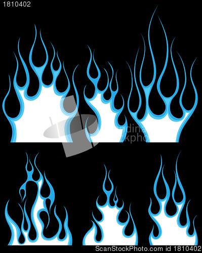 Image of financial icon set