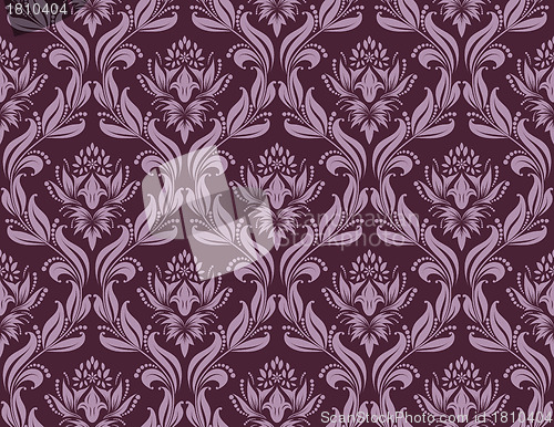 Image of seamless damask pattern