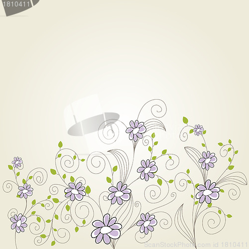 Image of floral background