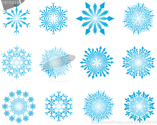 Image of snowflakes