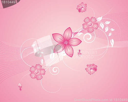 Image of floral background