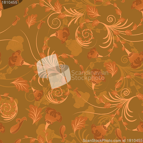 Image of seamless floral pattern