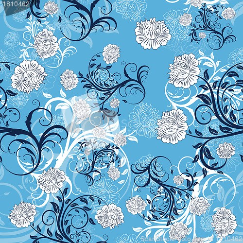 Image of seamless floral pattern