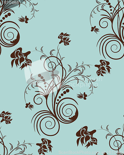 Image of seamless floral pattern