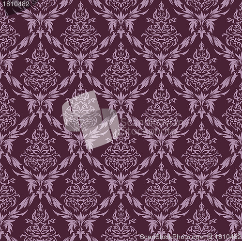 Image of seamless damask pattern