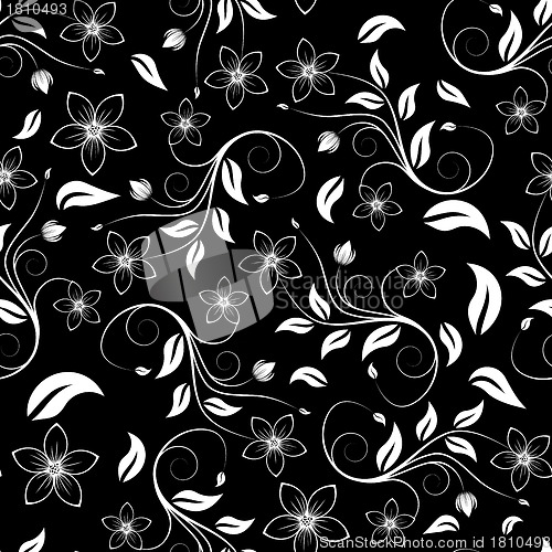 Image of seamless floral pattern