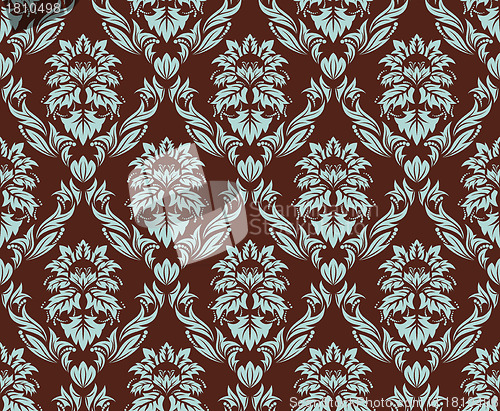 Image of seamless damask pattern