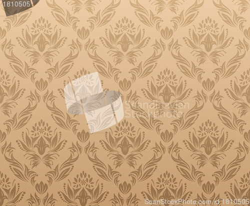 Image of seamless damask pattern