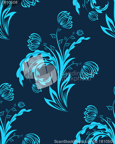 Image of seamless floral pattern