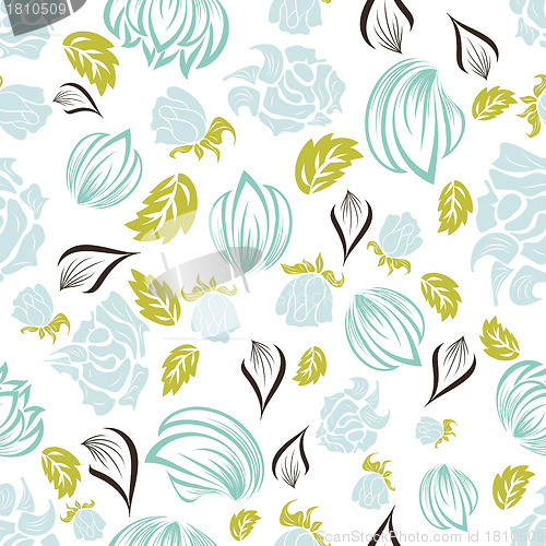 Image of seamless floral pattern