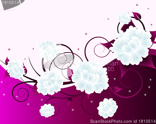 Image of floral background