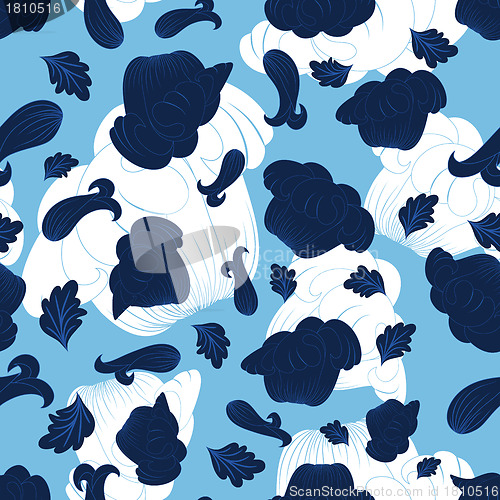 Image of seamless floral pattern