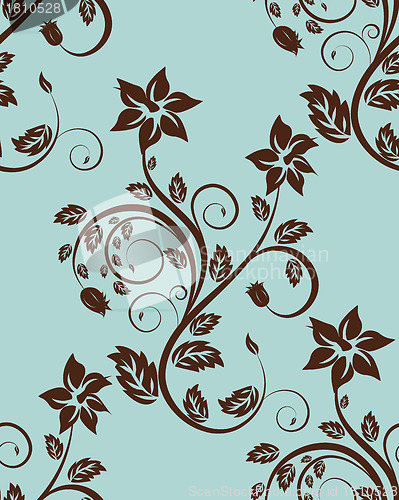 Image of seamless floral pattern