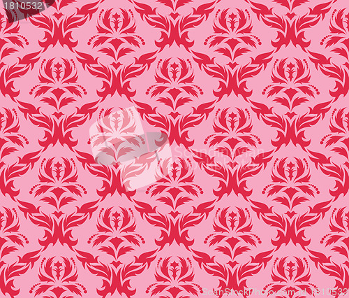 Image of seamless damask pattern