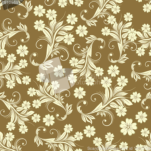 Image of seamless floral pattern