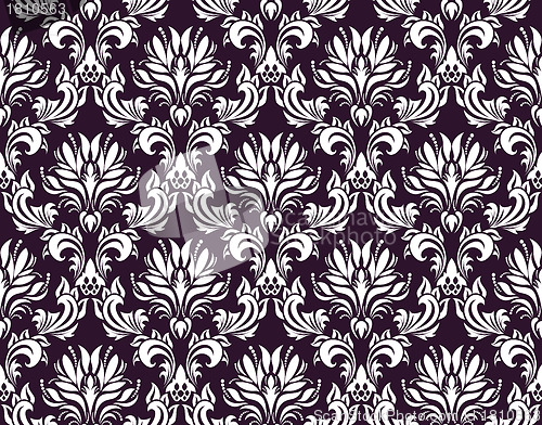 Image of seamless damask pattern