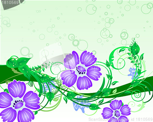 Image of floral background