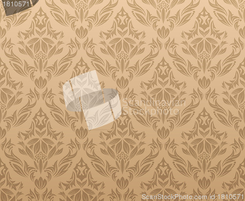 Image of seamless damask pattern