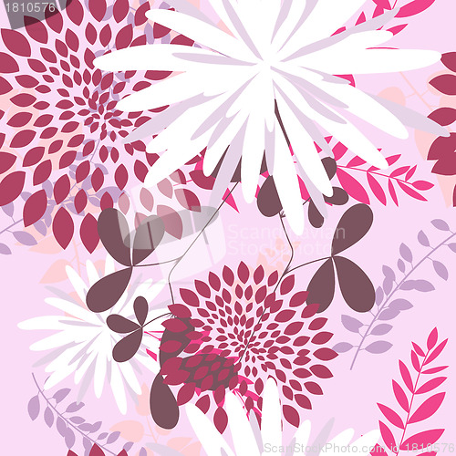Image of seamless floral pattern