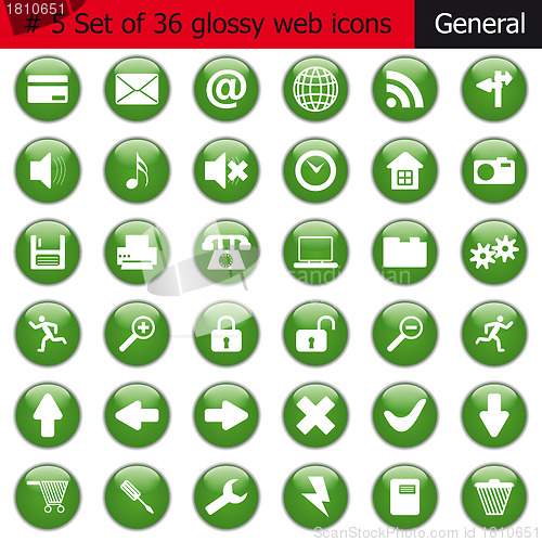 Image of icon set #5 general