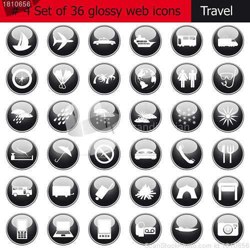 Image of icon set #4 travel