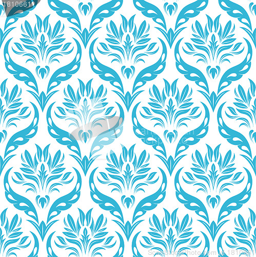 Image of seamless damask pattern