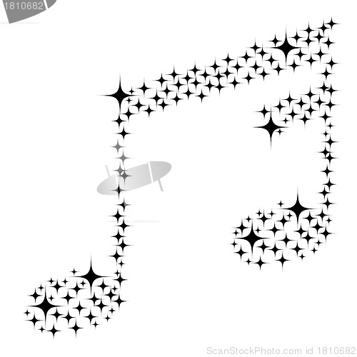 Image of stars note