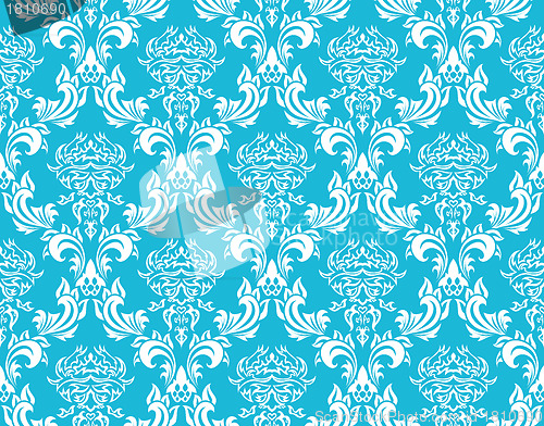 Image of seamless damask pattern